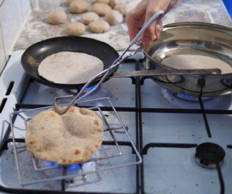 Chapati (indiai lepénykenyér)