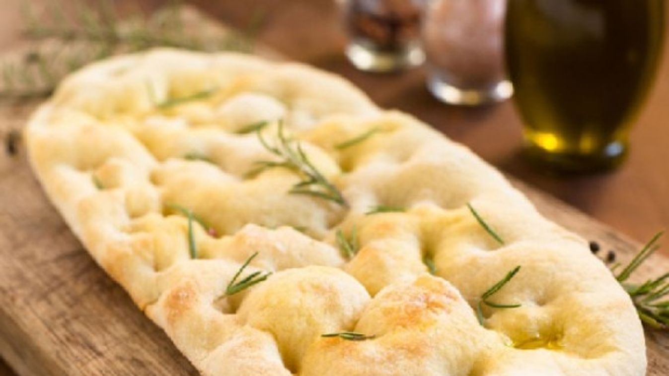 Focaccia, olasz kenyérlepény recept