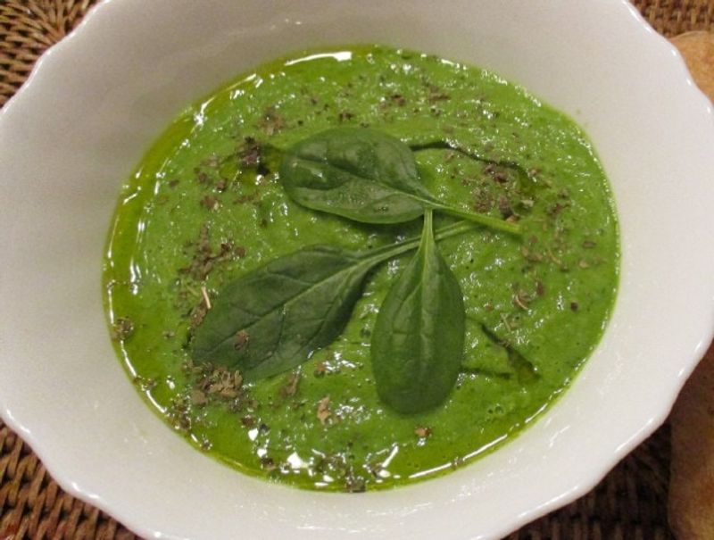 Zöld gazpacho