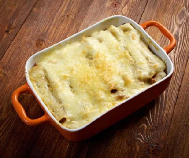 Padlizsános cannelloni