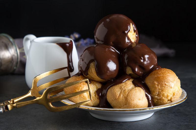 Klasszikus profiterol