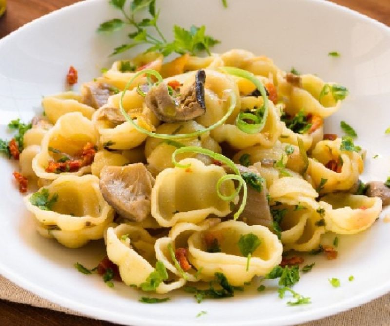 Orecchiette gombával