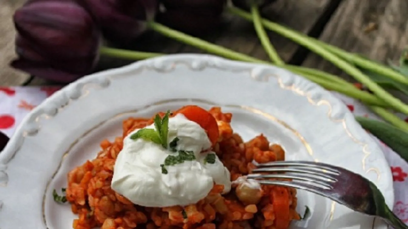 Csicseriborsós bulgur - ahogy a gyerekek is megeszik!