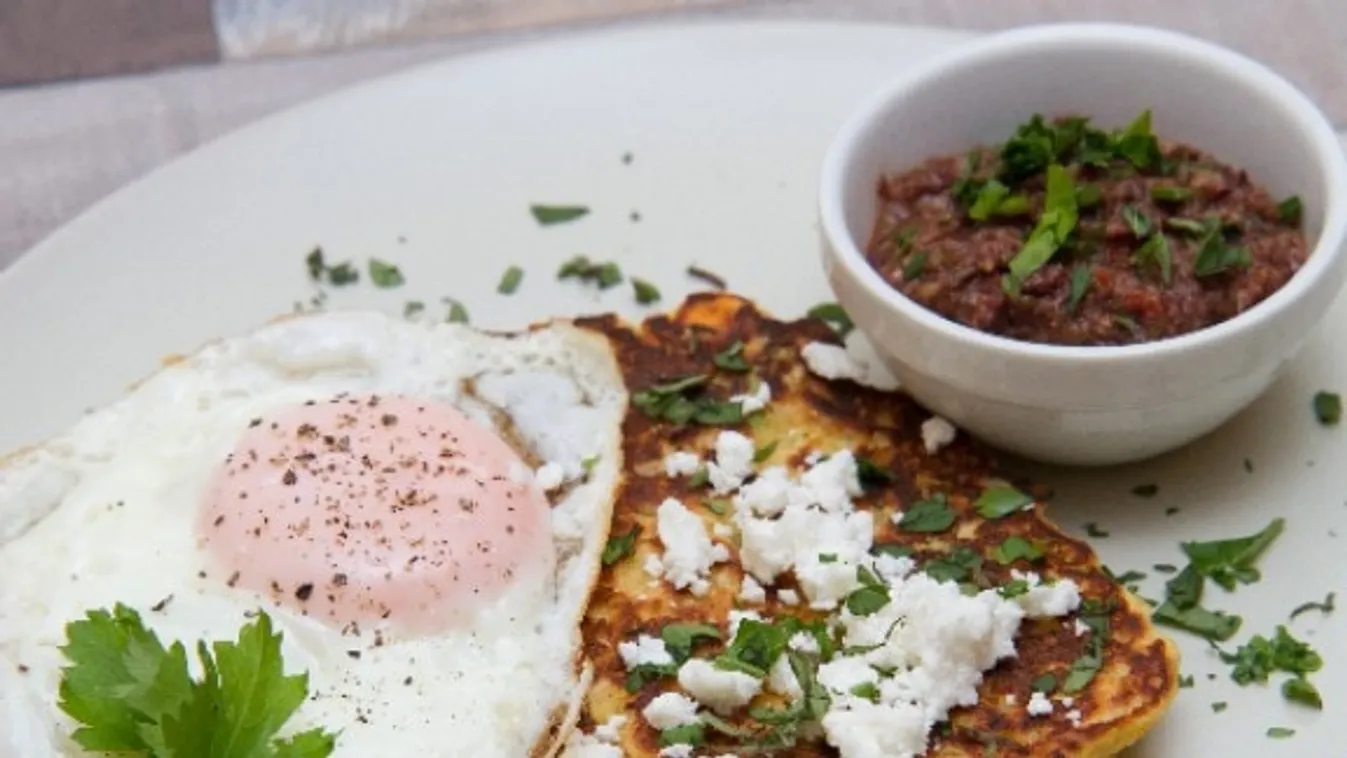 Fetasajtos csicseriborsó lepény olívabogyó-pástétommal recept