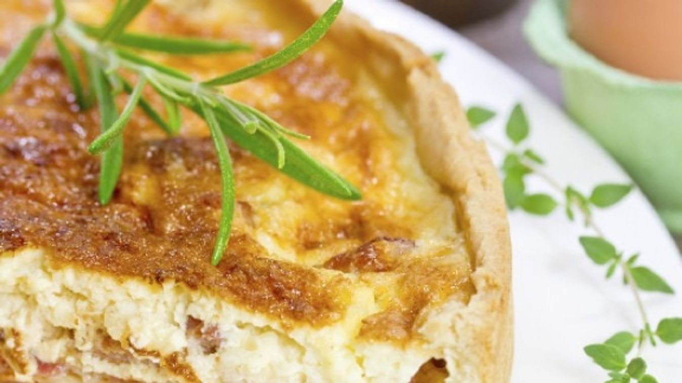 Quiche Lorraine (francia pitetorta) recept