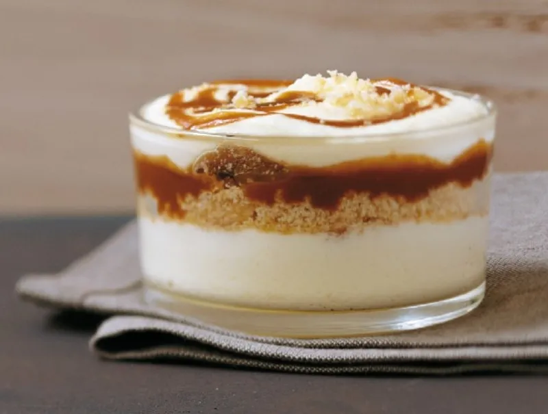 Tiramisu tejkaramellával