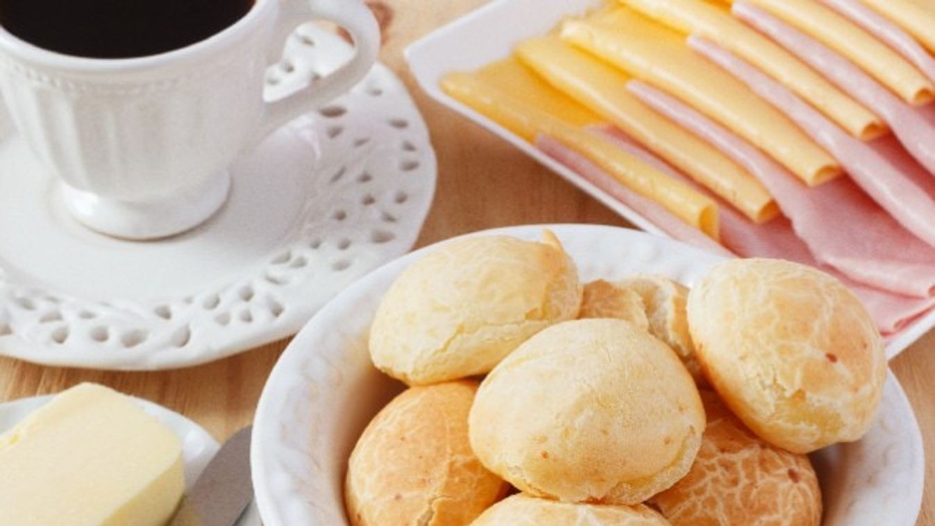 Brazil sajtos zsemle - Pão de queijo (gluténmentes)