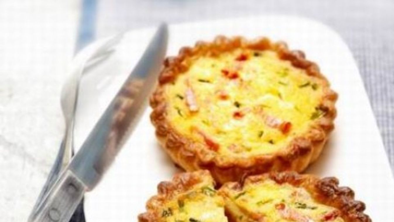 Csirkés quiche