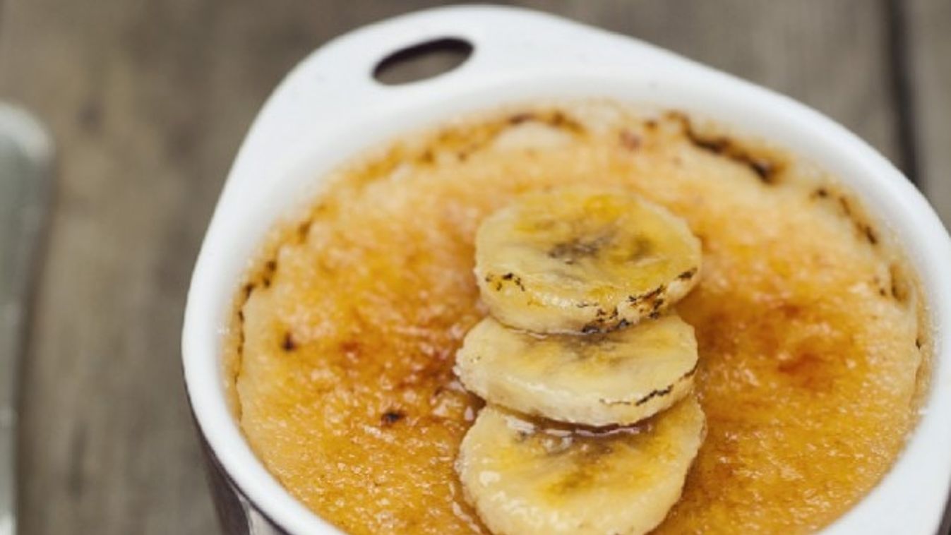 Banános créme brulée  recept