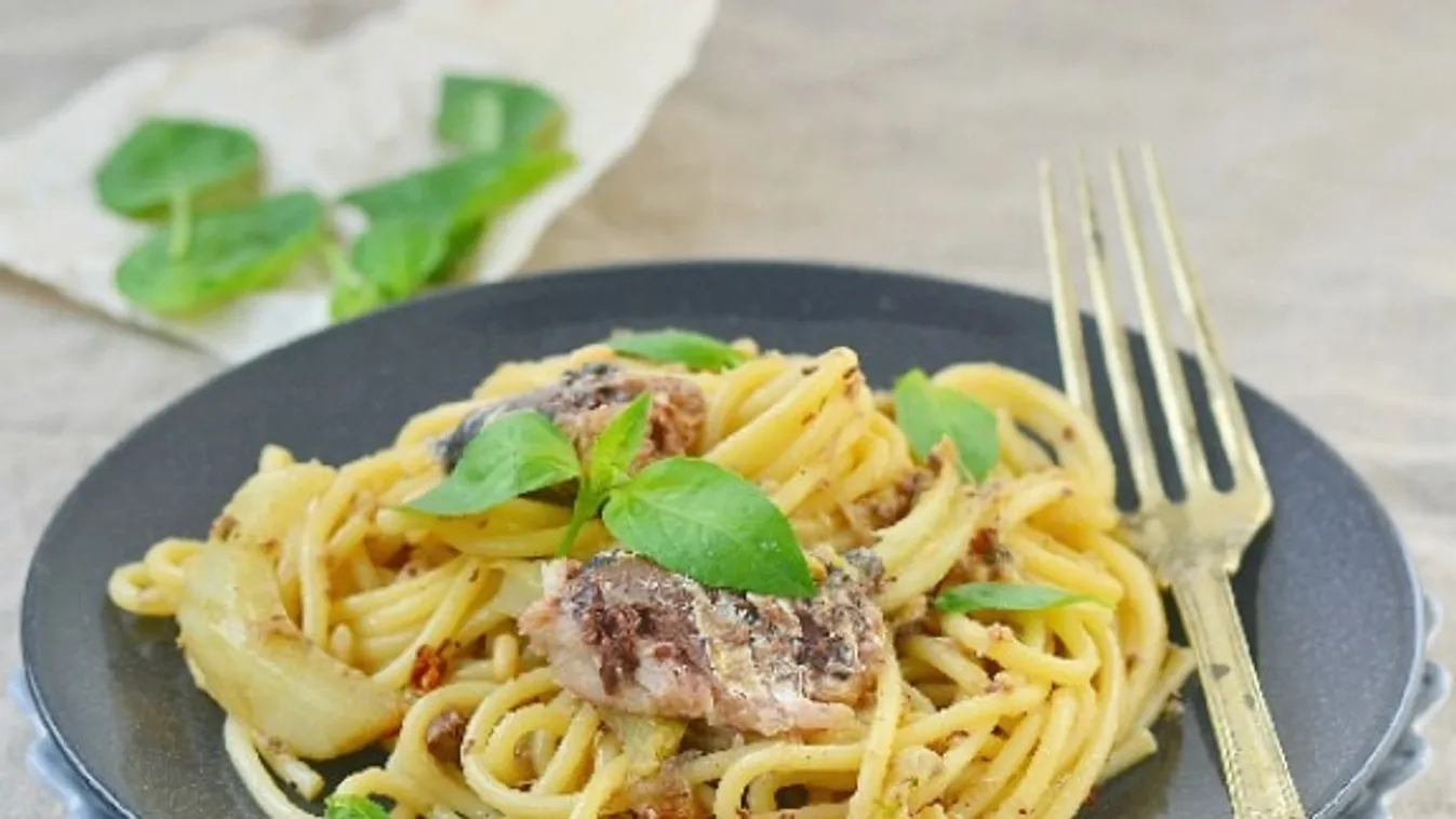 Szicíliai szardíniás tészta (Pasta con le sarde)