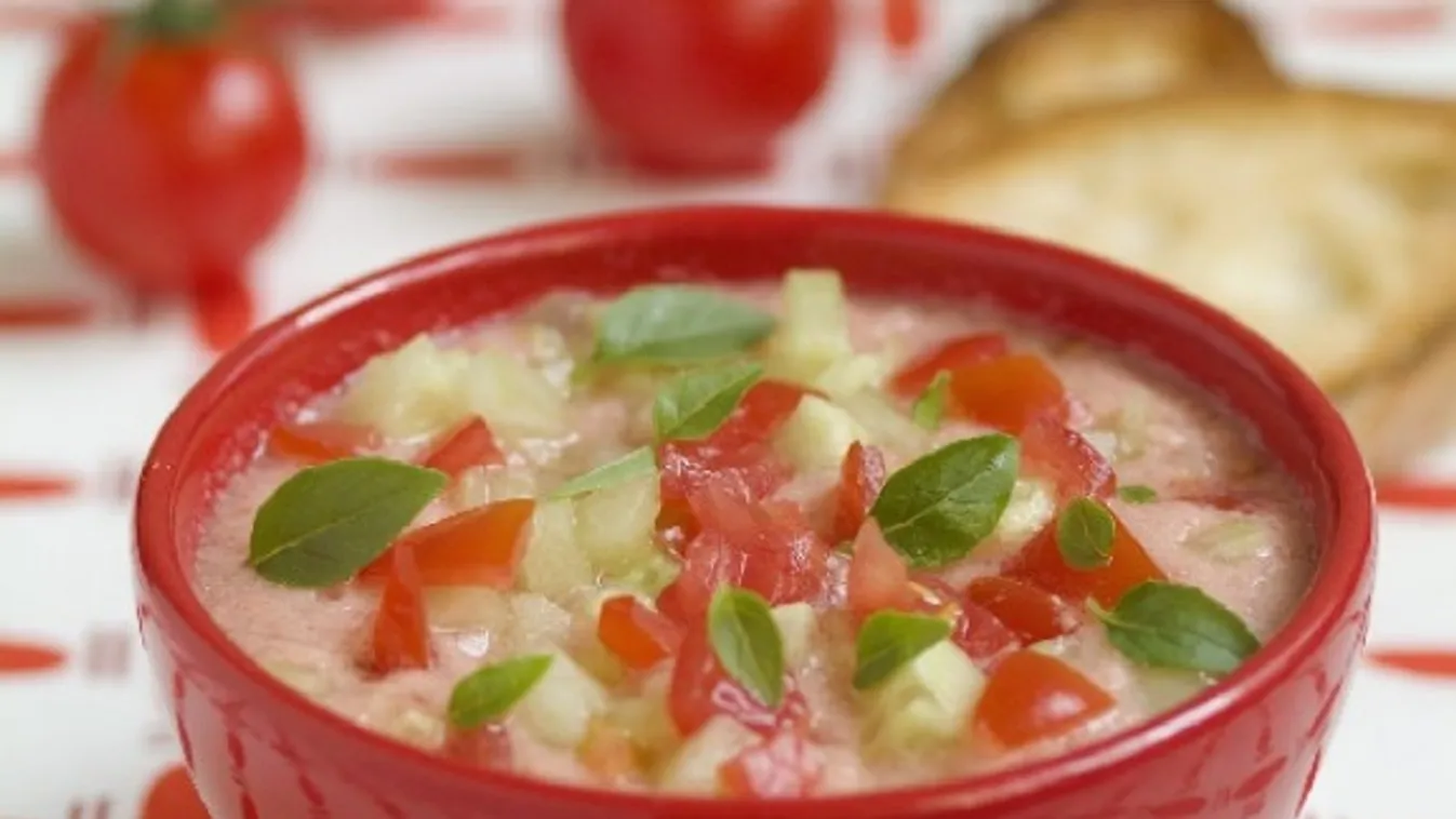 Gazpacho - hideg zöldségleves  recept