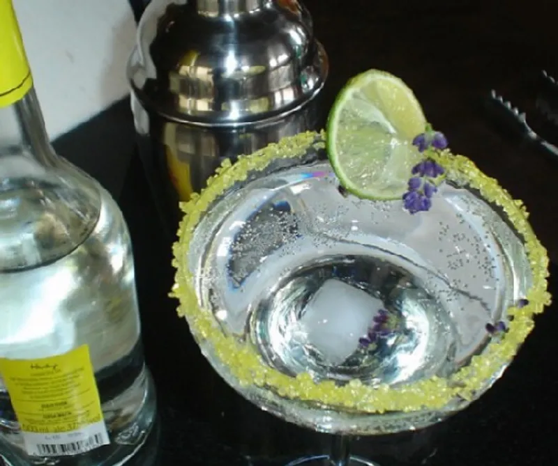 Levendulás gin tonic