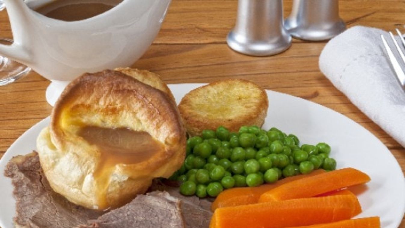 Marhasült yorkshire pudinggal