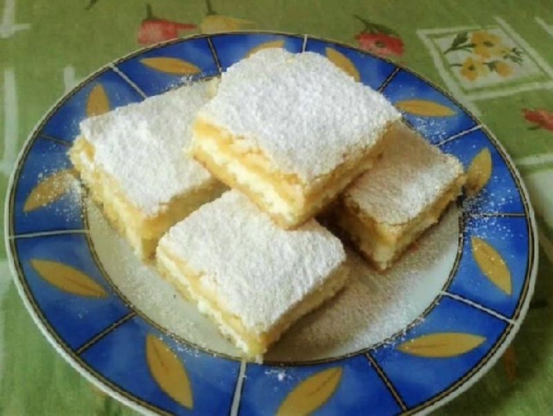 Vaníliás túrós pite