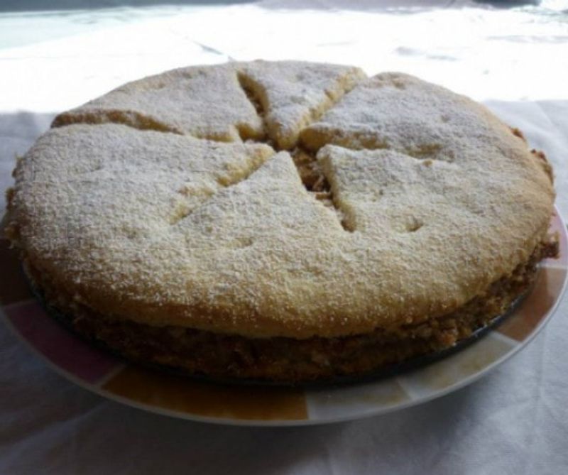 Hagyományos almás pite - tortaformában!