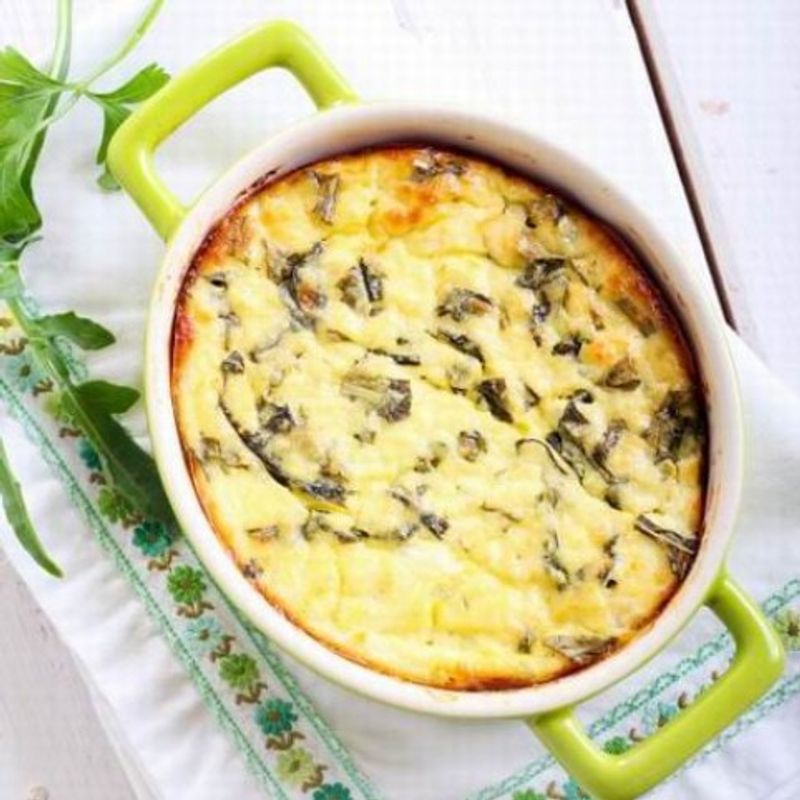 Omlett ricottával (Frittata con la ricotta) 