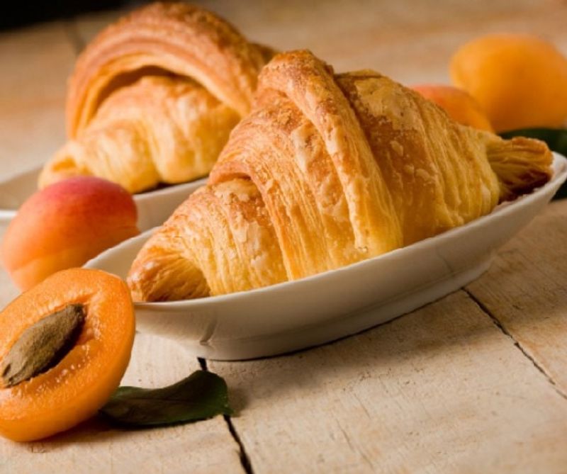 Villámgyors sárgabarackos croissant