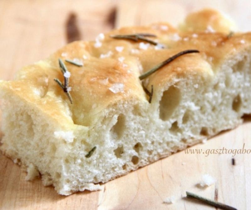 Rozmaringos focaccia