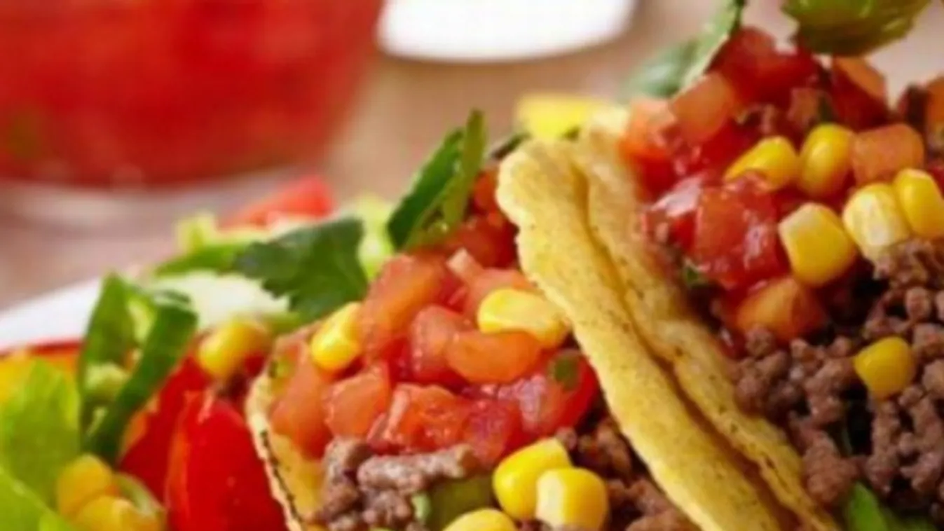 Taco csilis babbal recept