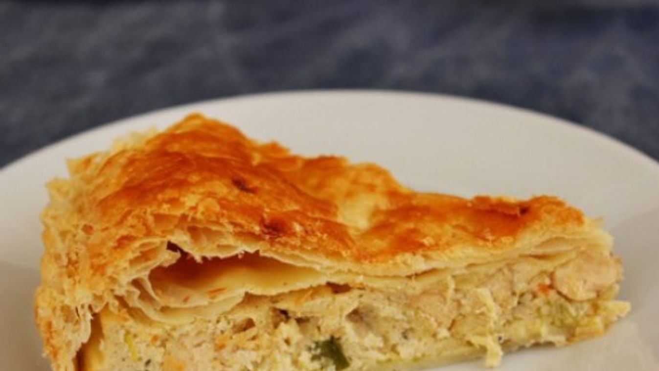 Húsos-zöldséges pite recept