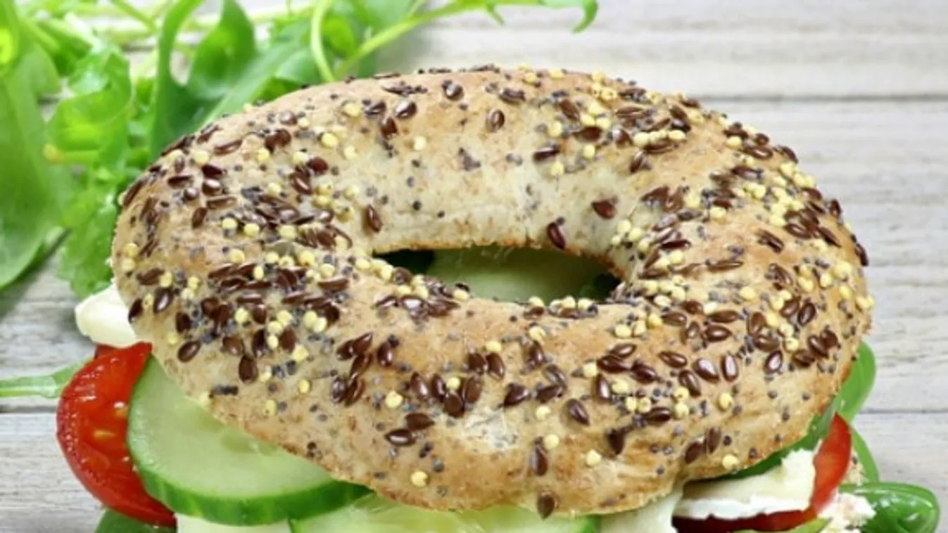 Lenmagos bagel recept