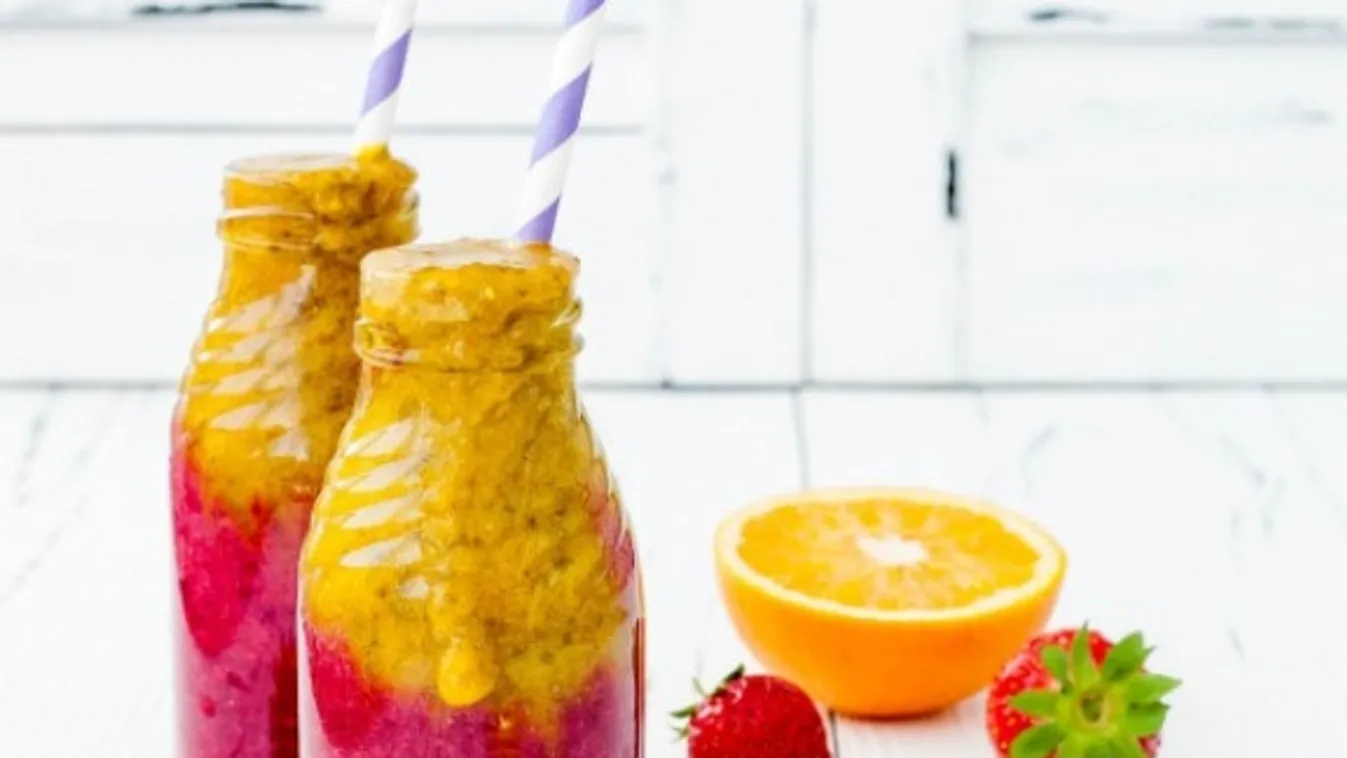 Epres-narancsos smoothie recept