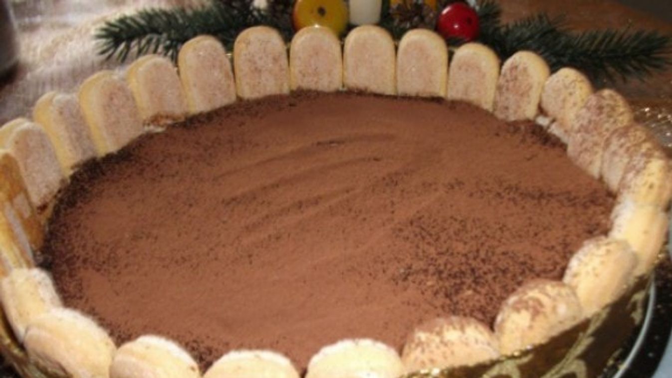 Narancsos tiramisu tojás nélkül