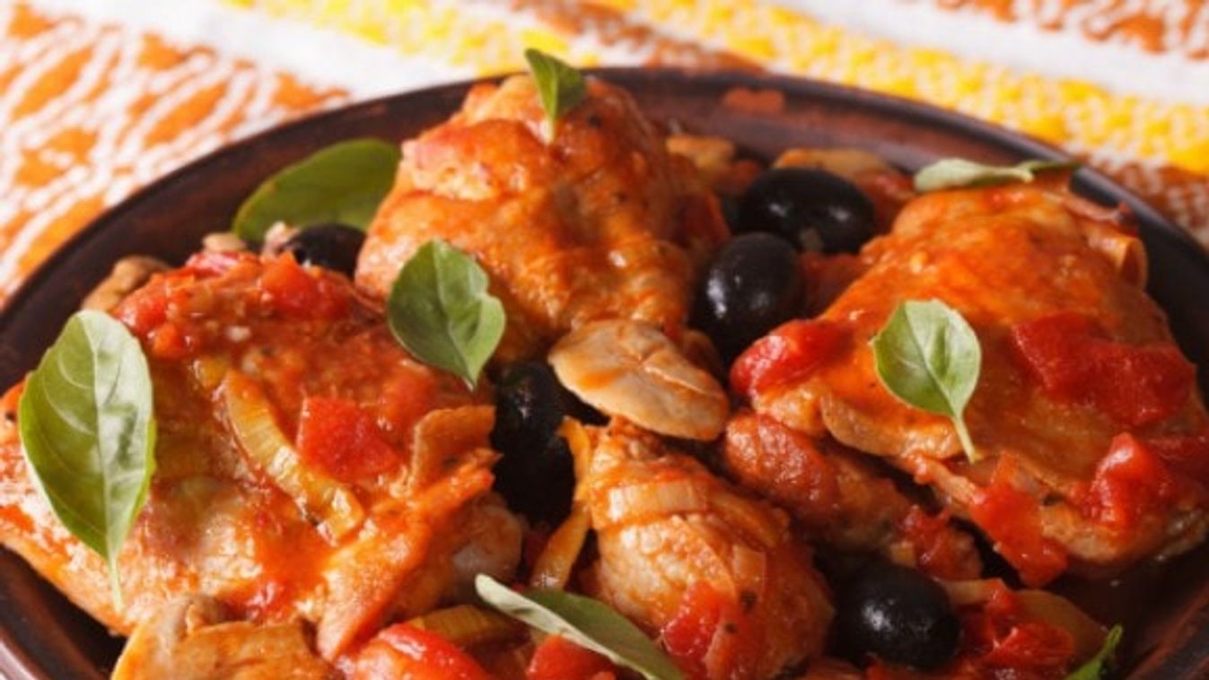 Csirke vadász módra (Pollo alla cacciatori) recept