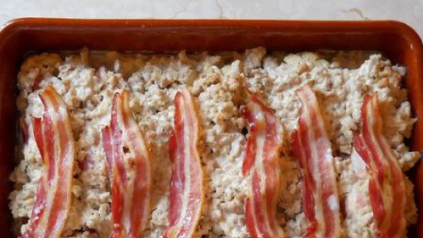 Baconös rakott karfiol recept