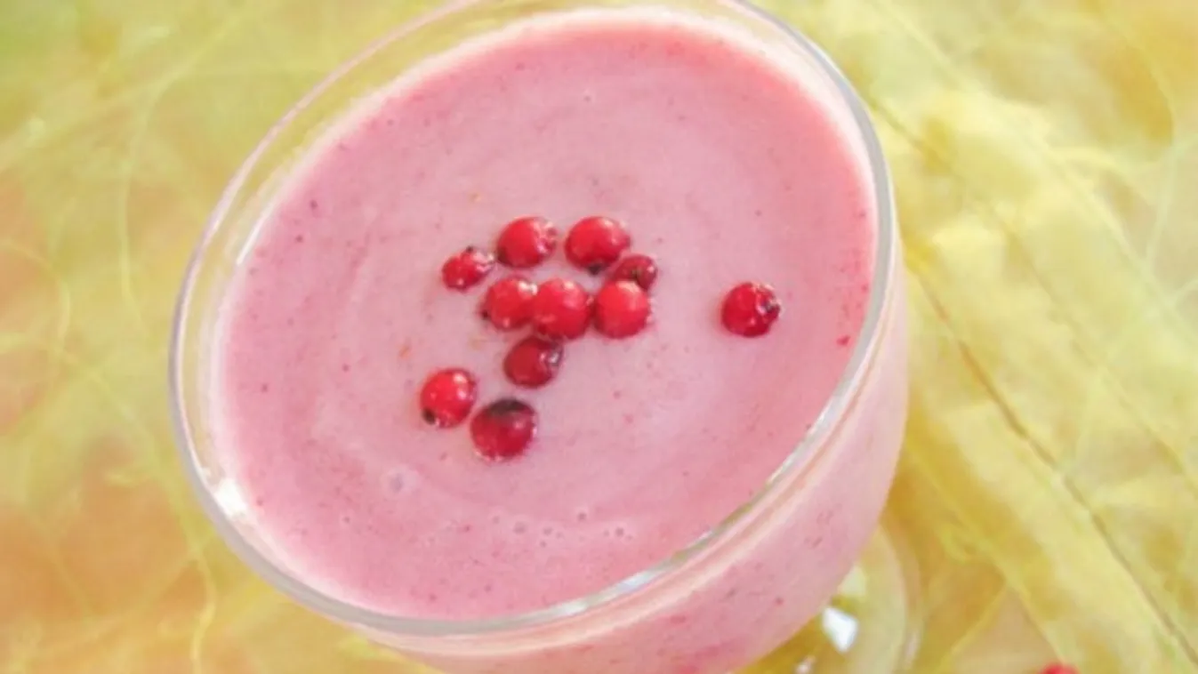 Ribizlis smoothie recept