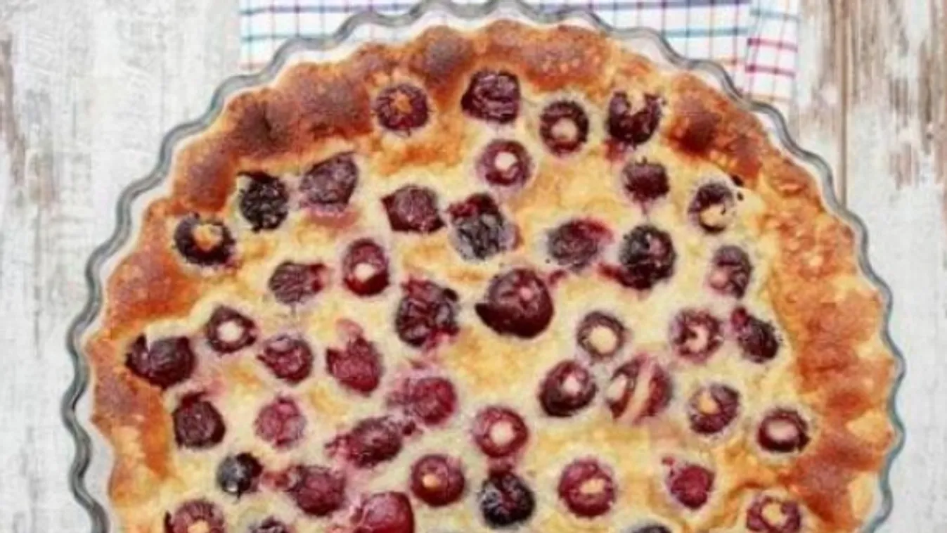 Cseresznyés-meggyes clafoutis recept