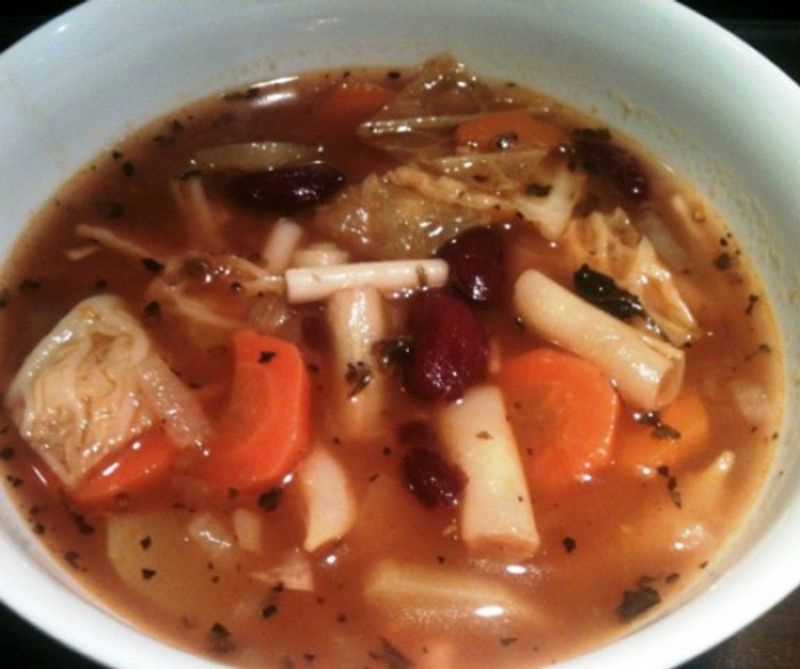  Minestrone (olasz zöldségleves)