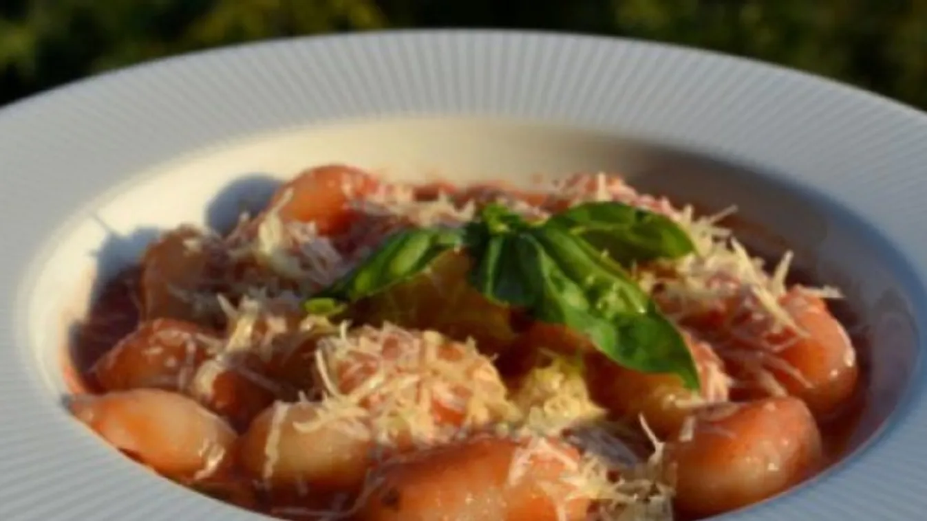 Paradicsomos gnocchi olaszosan recept