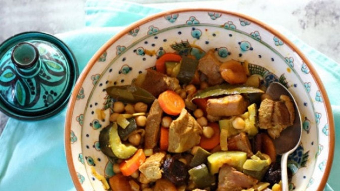 Pulyka tagine recept