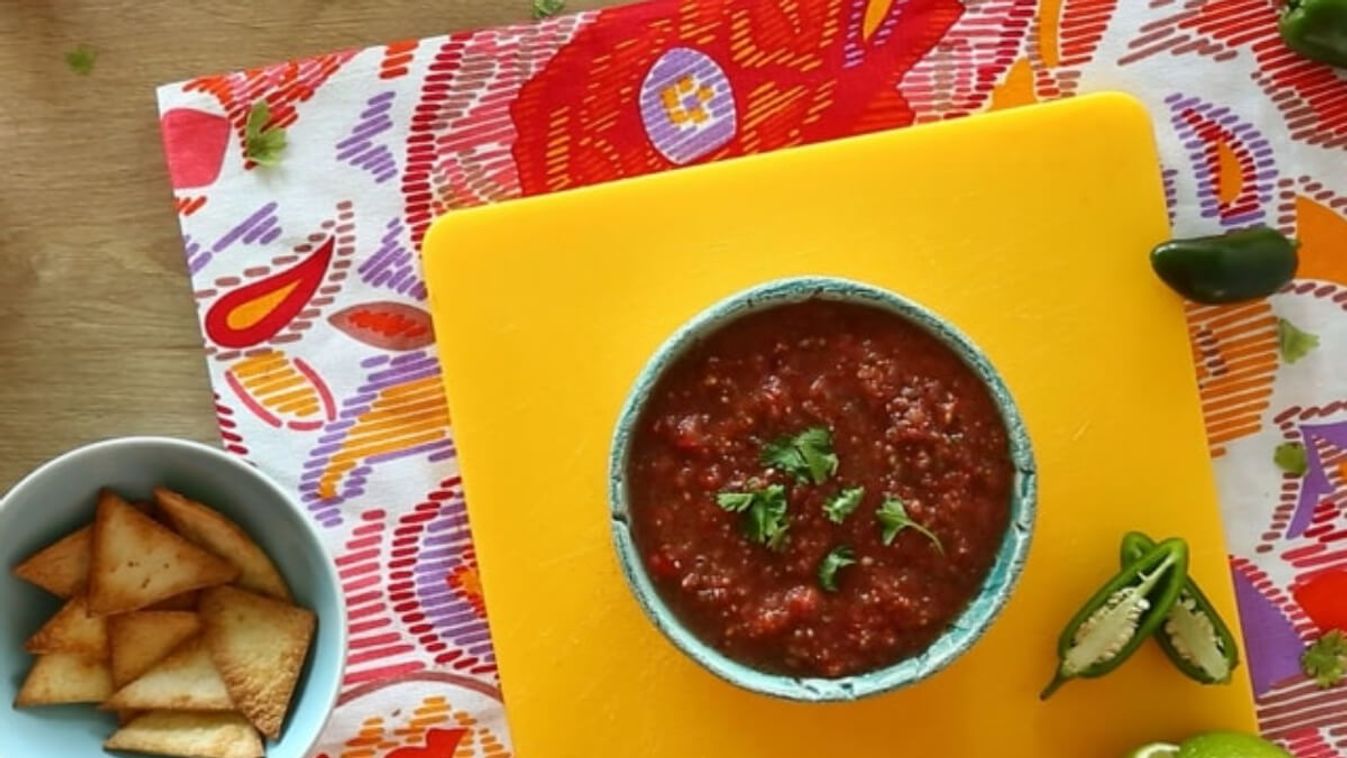 Mexikói salsa egyszerűen  recept