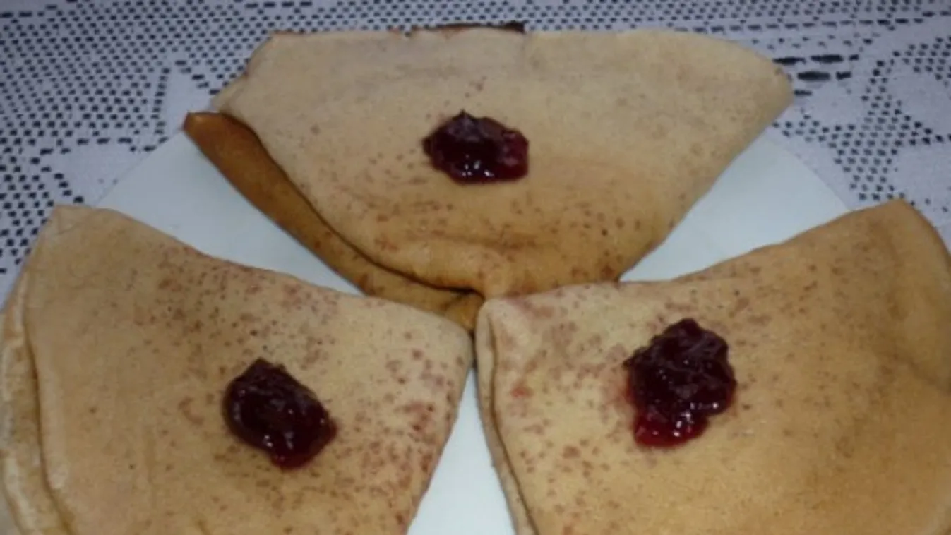 Meggylekváros palacsinta recept