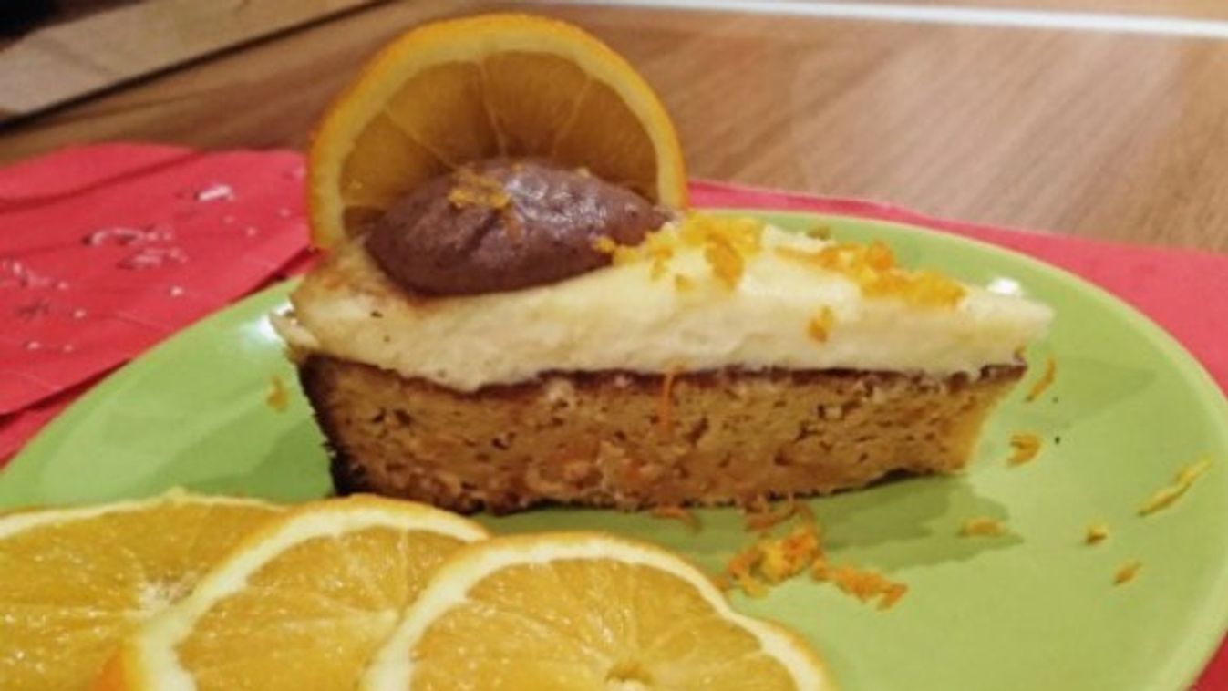 Narancsos sajttorta  recept