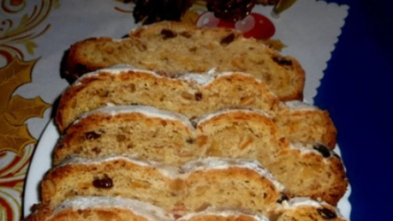 Drezdai kalács (Stollen) recept