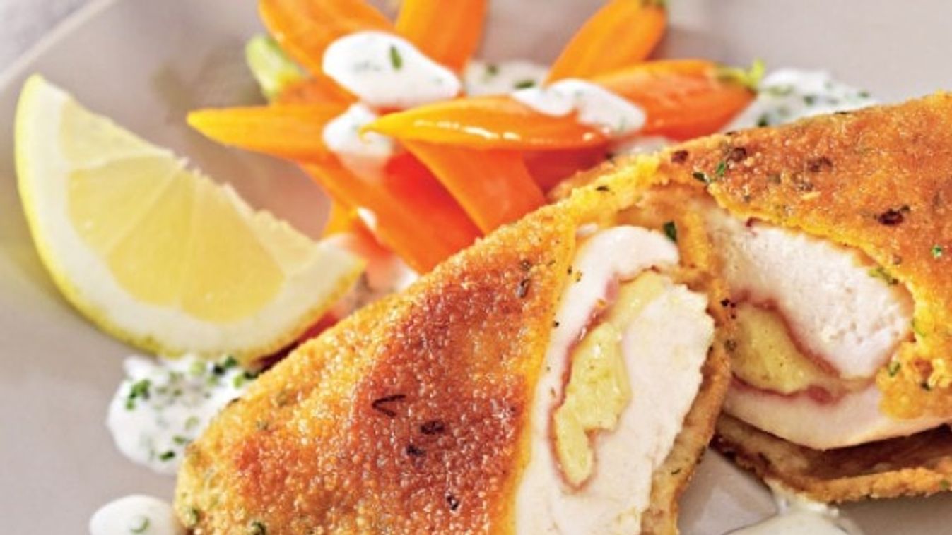 Csirke cordon bleu recept