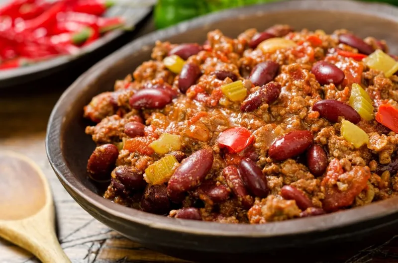 Csilis bab (Chili con carne)