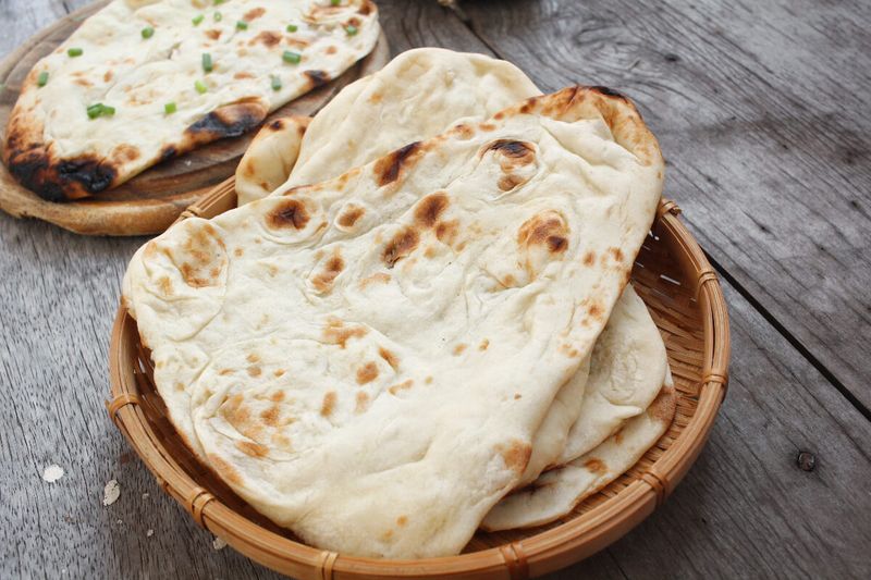 Indiai lepénykenyér (naan)