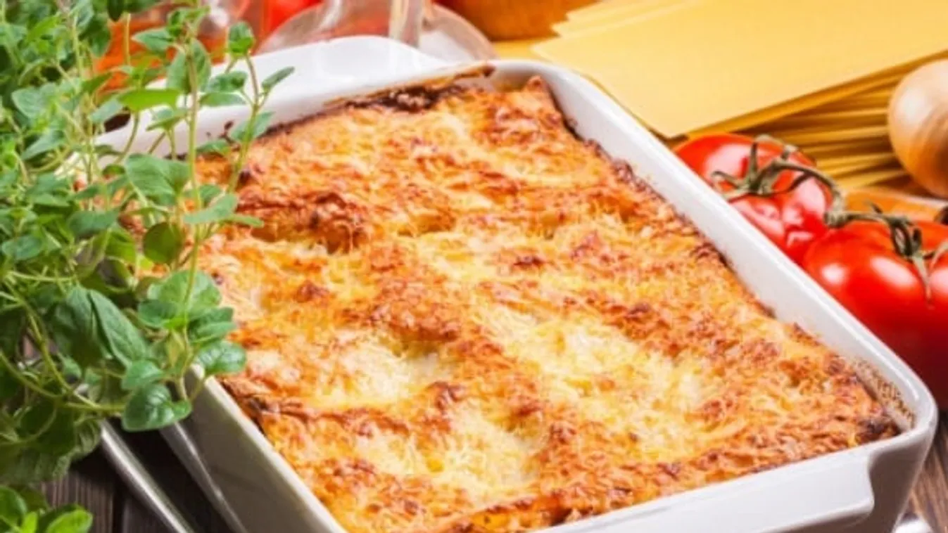 Csípős zöldséges lasagne