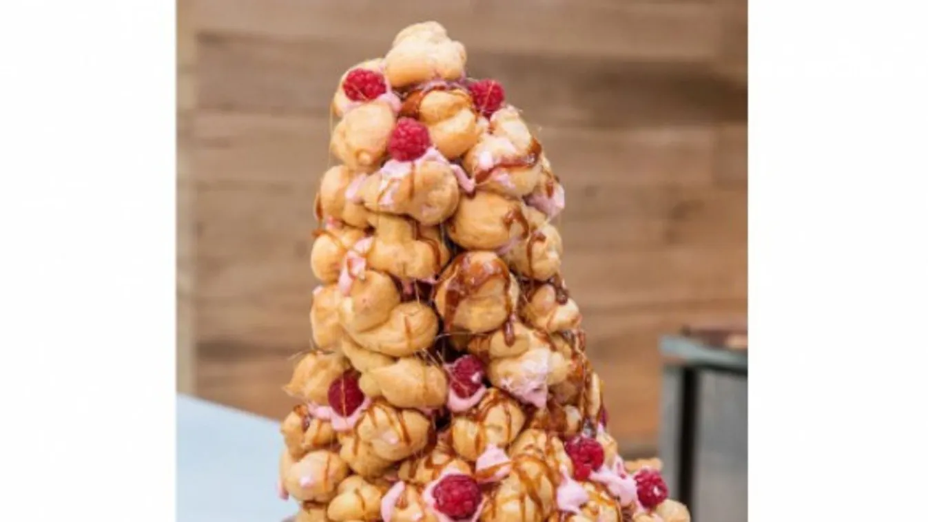 Ide süss! Málnás croquembouche Ildikótól