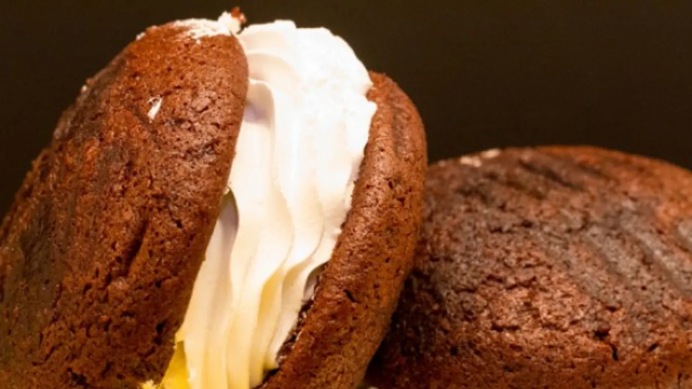 Whoopie pie habcukorkrémmel