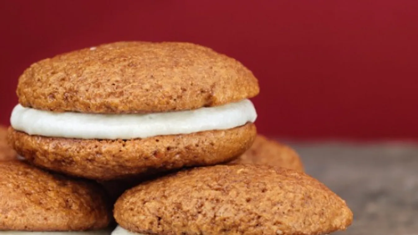 Sárgarépás töltött keksz (whoopie pie)