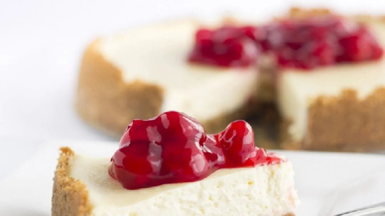 Sajttorta cseresznyeszósszal recept