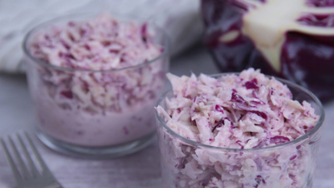 Hűsítő köret 15 perc alatt: coleslaw saláta házi majonézzel