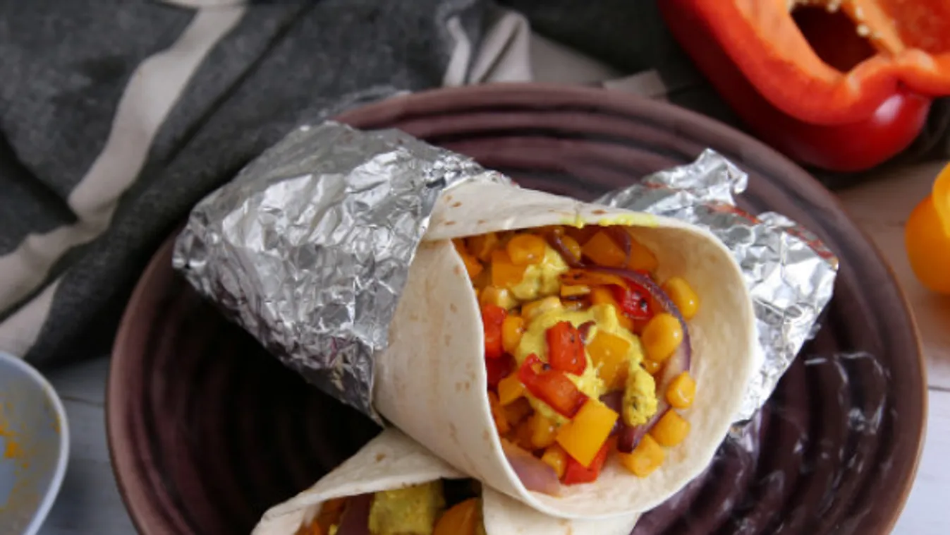 Keleti fűszeres Wrap