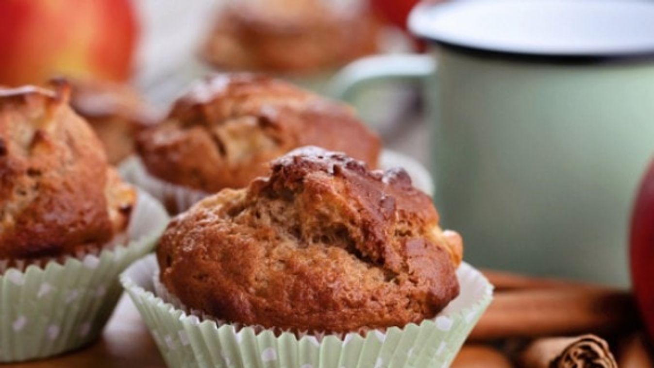 Almás-fahéjas muffin III. recept