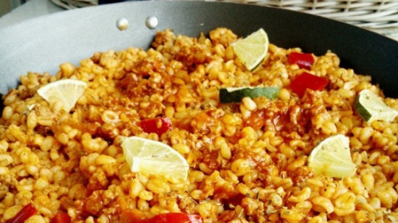 Bulgur paradicsomos darálthússal recept